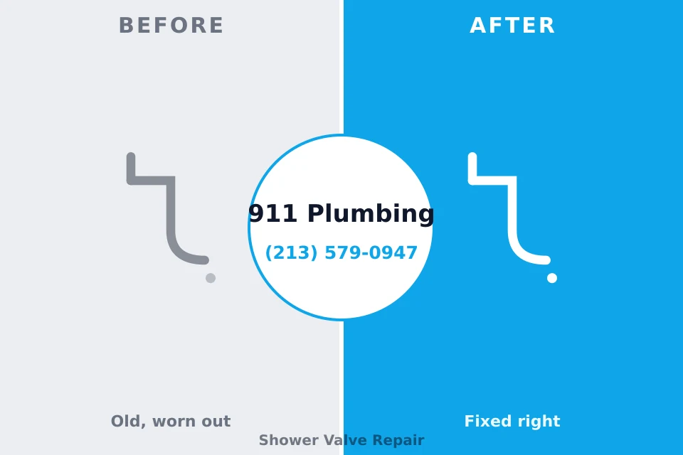 Before and after: plumbing company Oneonta, NY